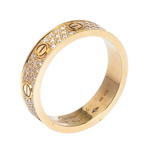 cartier wedding rings women|cartier 18k gold wedding ring.